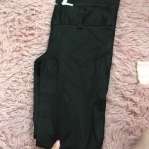 Black slacks
